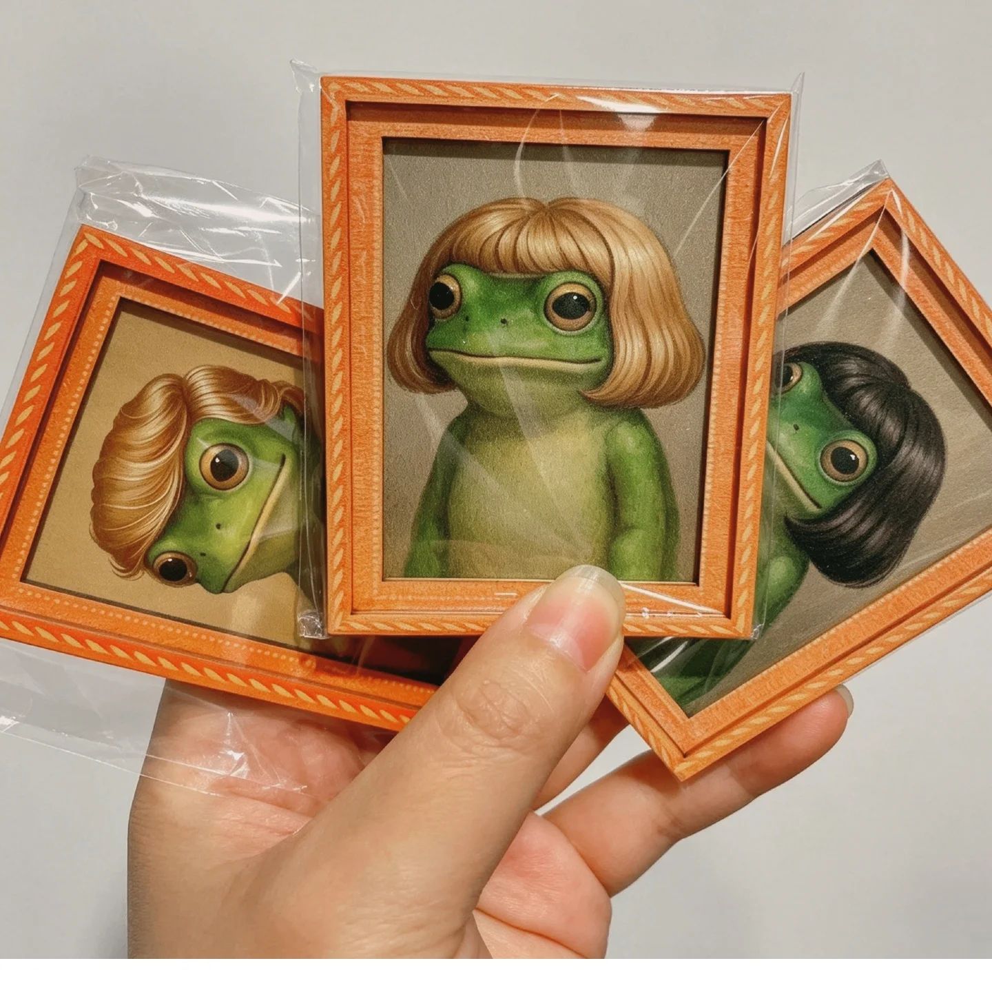 Engraved Wood Frame - Mini cadre photo en bois avec