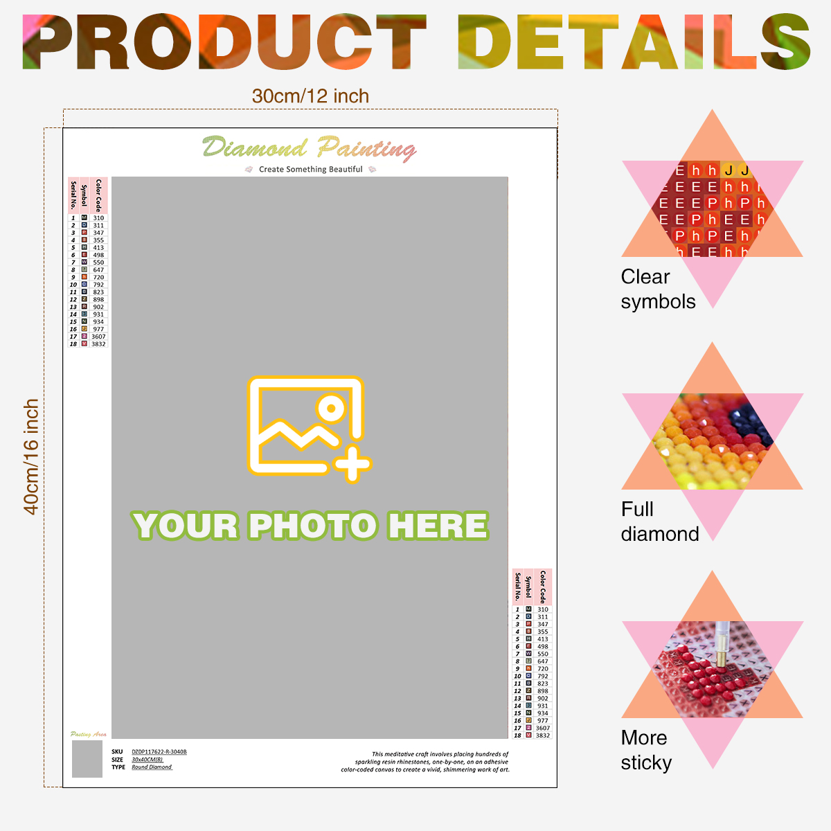 RUOPOTY Kits complets de mosaï - Photo Mosaic Print avis et prix