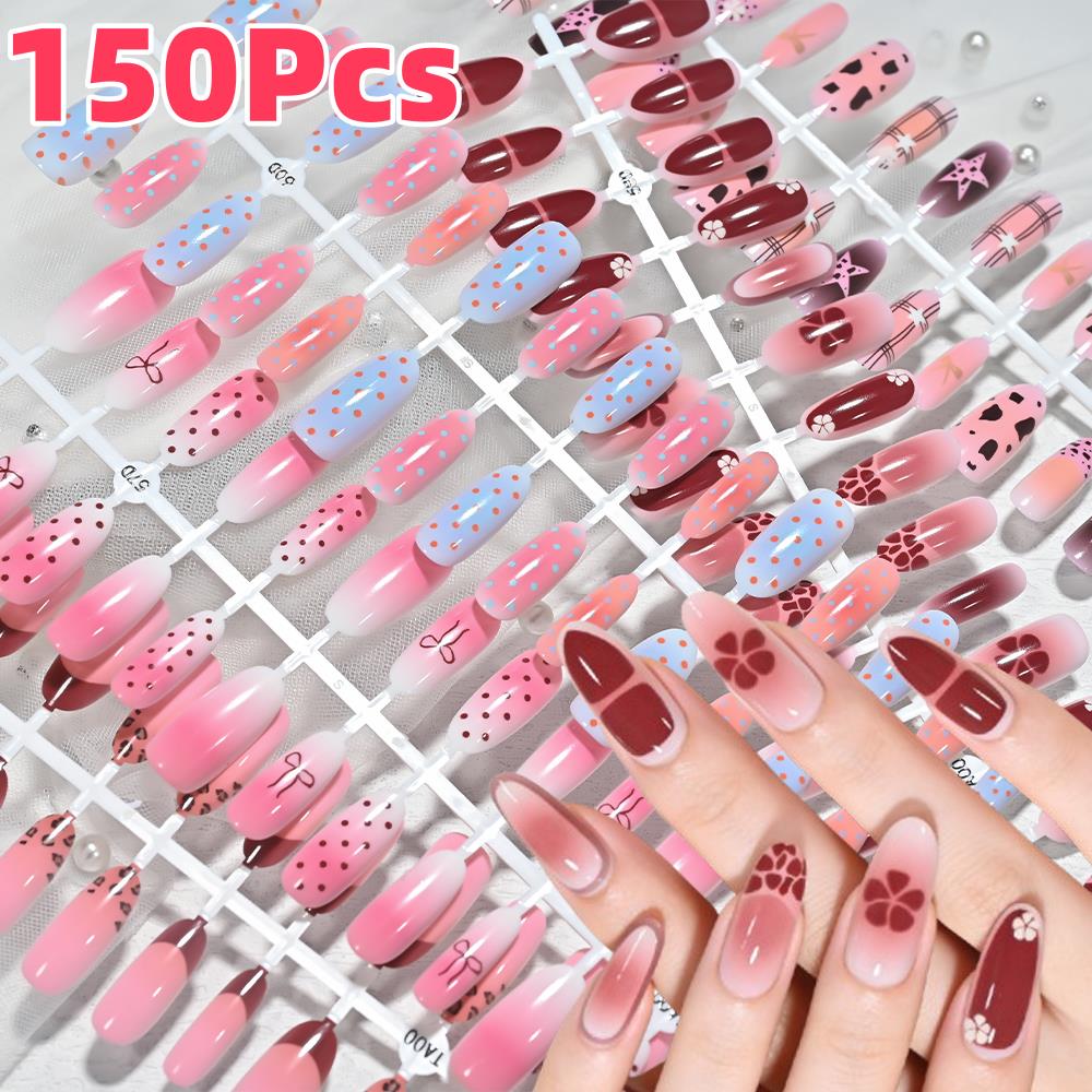 150 faux ongles à presser, ros - Pressed Flower Art avis et prix