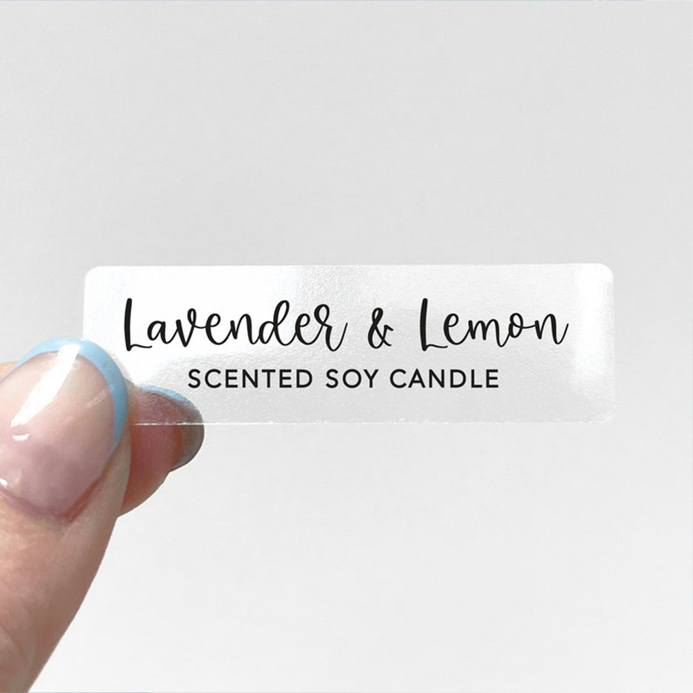 Étiquettes autocollantes trans - Personalised Candle Label avis et prix