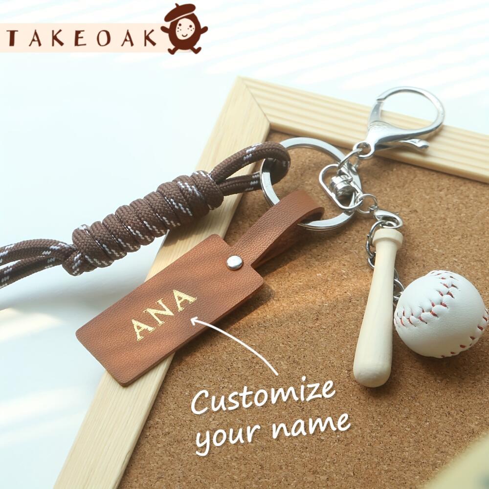 Porte-clés personnalisé sur le - Monogram Keychain Leather avis et prix