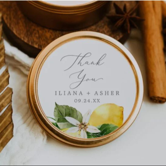 Autocollant de remerciement de - Personalised Candle Label avis et prix