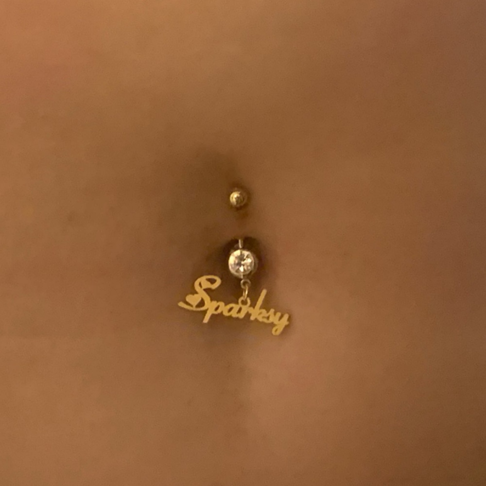 Anneau de nombril personnalisé - Initial Ring Custom avis et prix