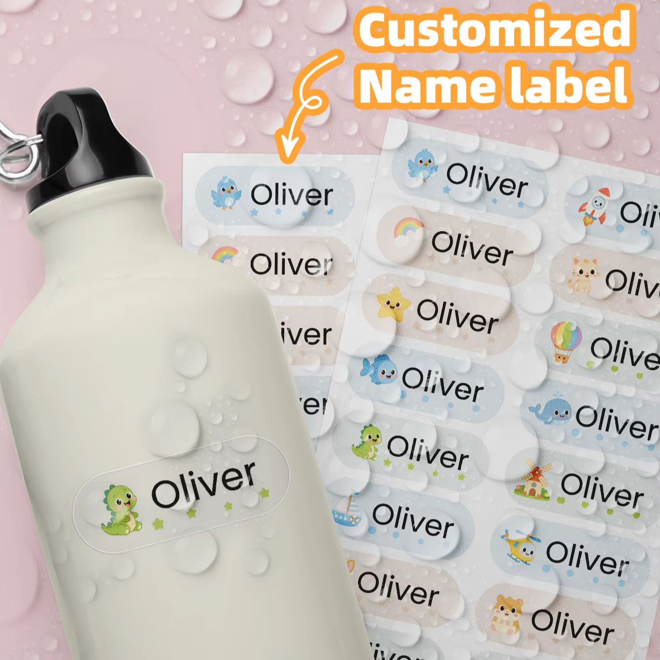 Autocollants personnalisés ave - Personalised Candle Label avis et prix