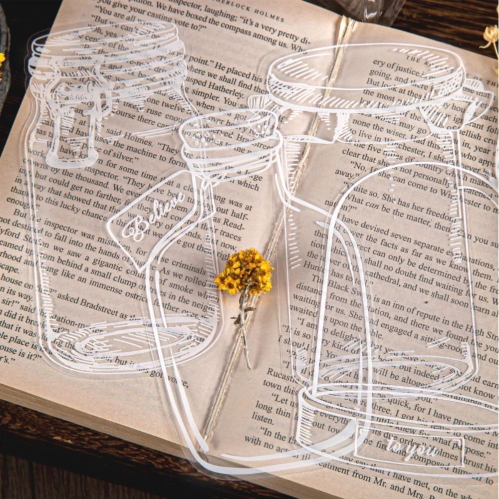 Marque-page en forme de verrer - Dried Flower Bookmark avis et prix