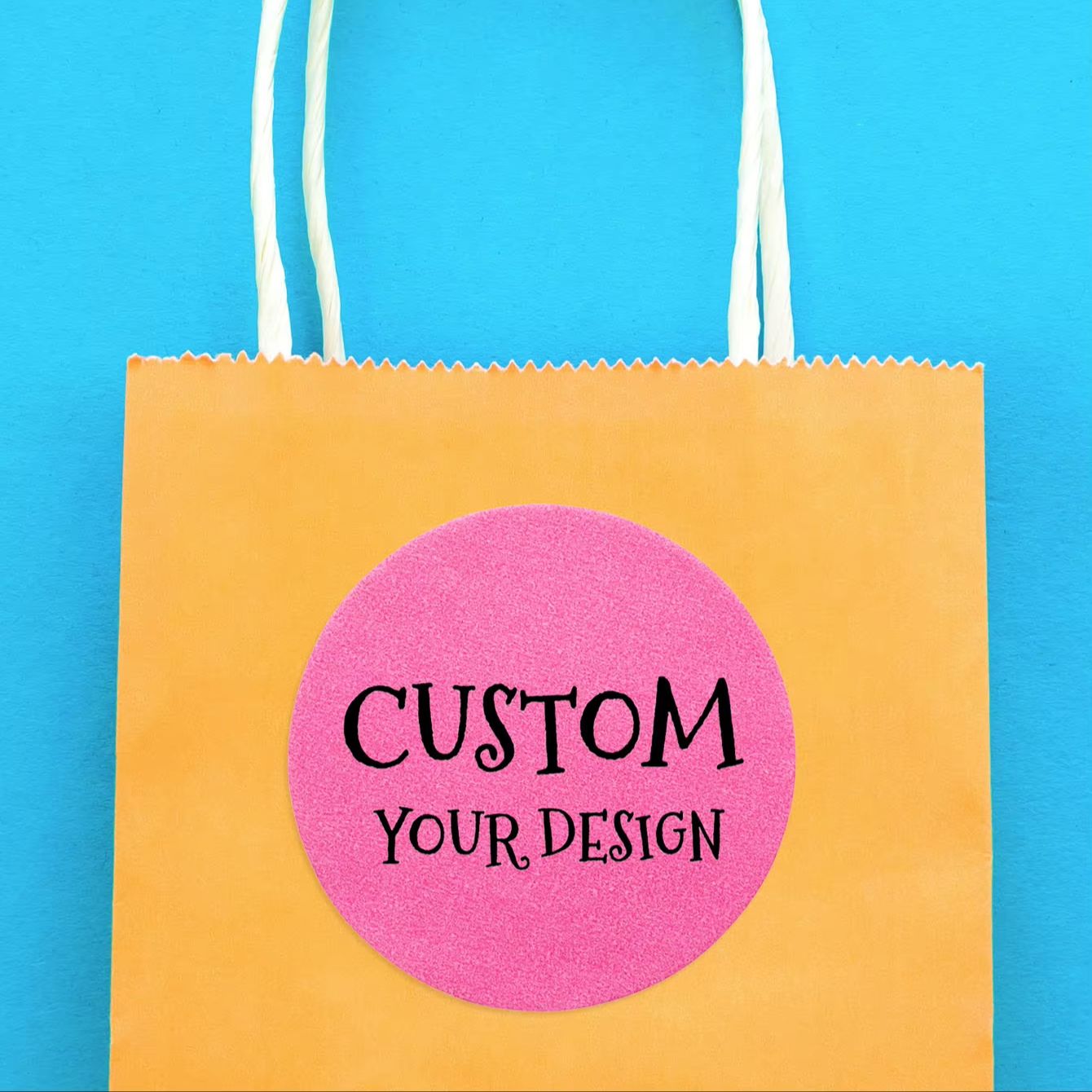 Autocollants ronds personnalis - Personalised Candle Label avis et prix