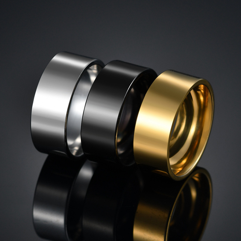 Bague personnalisée en acier i - Initial Ring Custom avis et prix