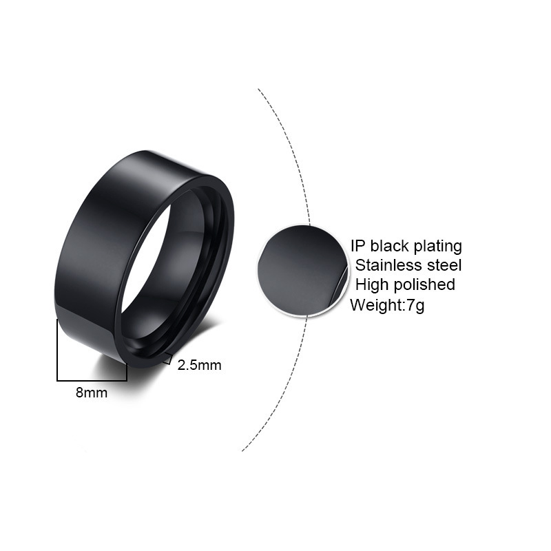 Bague personnalisée en acier i - Initial Ring Custom avis et prix