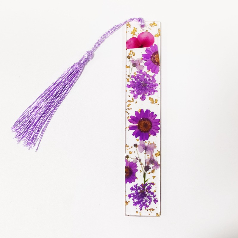 5 marque-pages créatifs en acr - Dried Flower Bookmark avis et prix