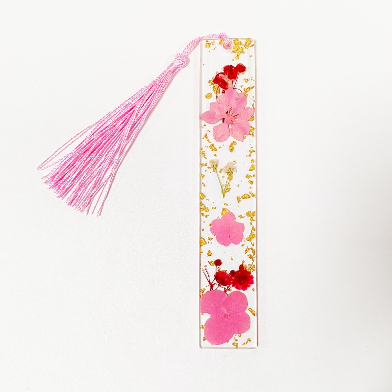 5 marque-pages créatifs en acr - Dried Flower Bookmark avis et prix