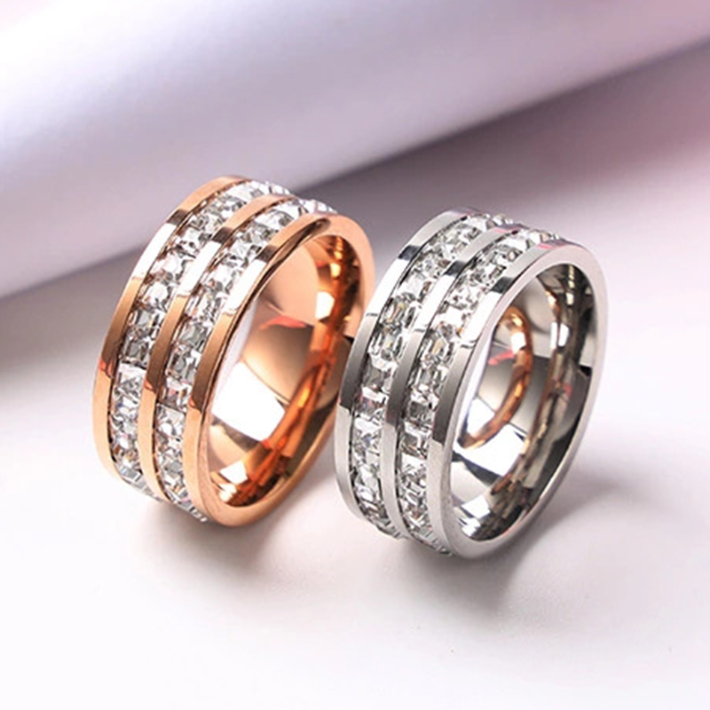 Bague de luxe en acier inoxyda - Initial Ring Custom avis et prix