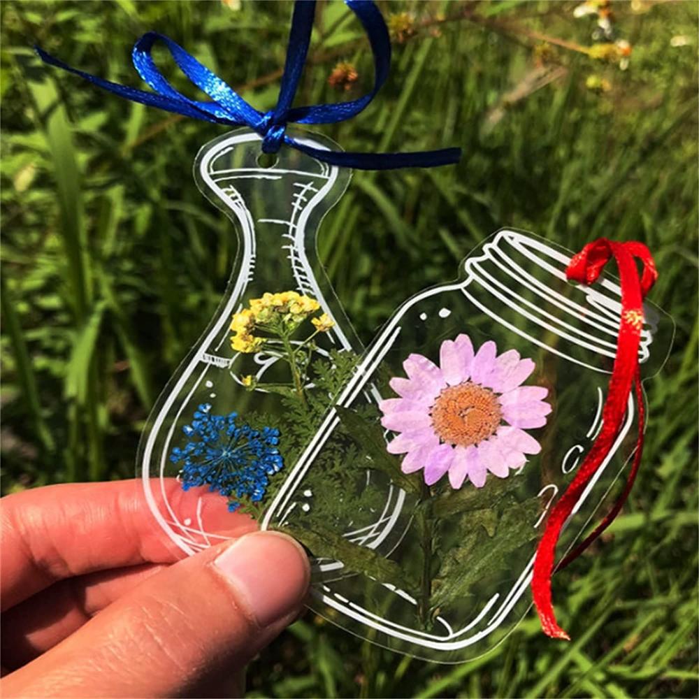 20 Marque-pages DIY transparen - Dried Flower Bookmark avis et prix