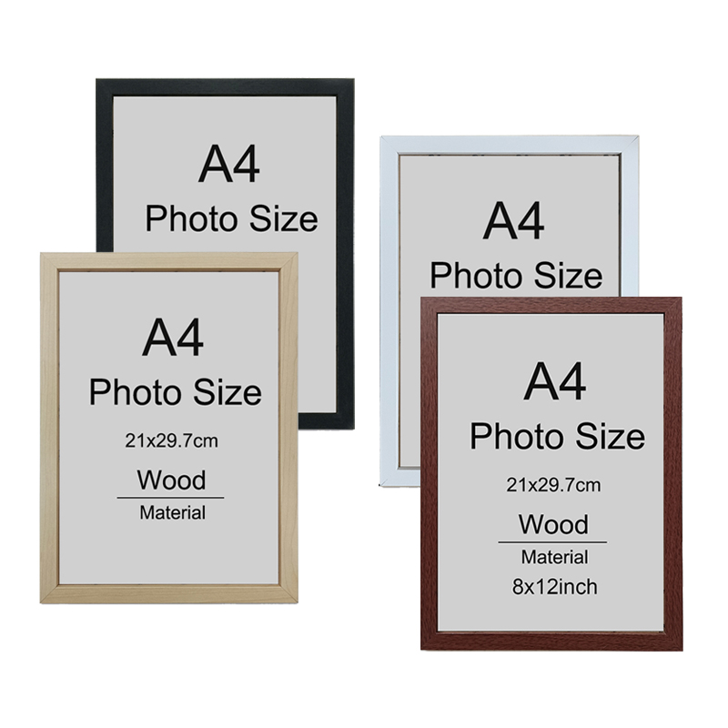 1/2/3 pièces cadre Photo en bo - Engraved Wood Frame avis et prix
