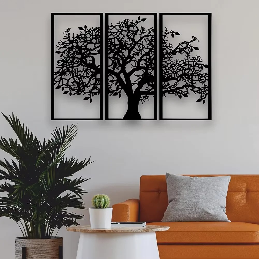 Décoration murale en métal pou - Family Tree Print avis et prix
