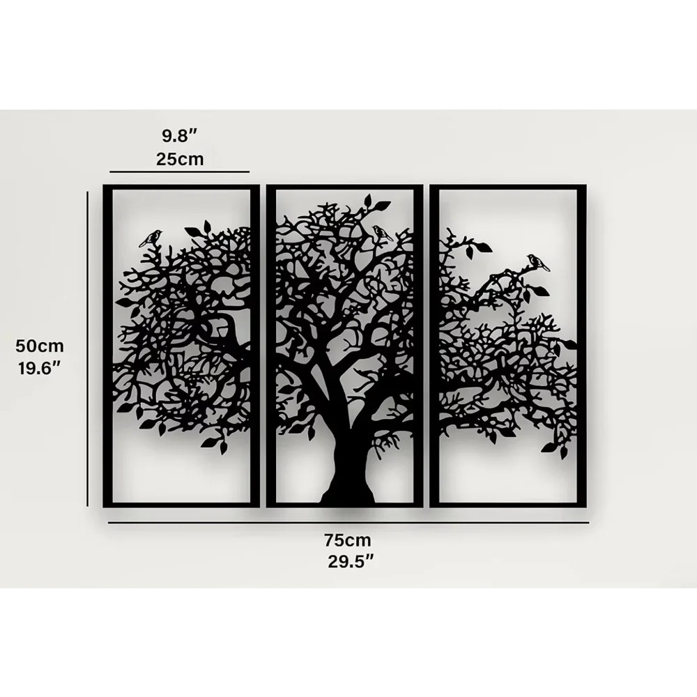 Décoration murale en métal pou - Family Tree Print avis et prix